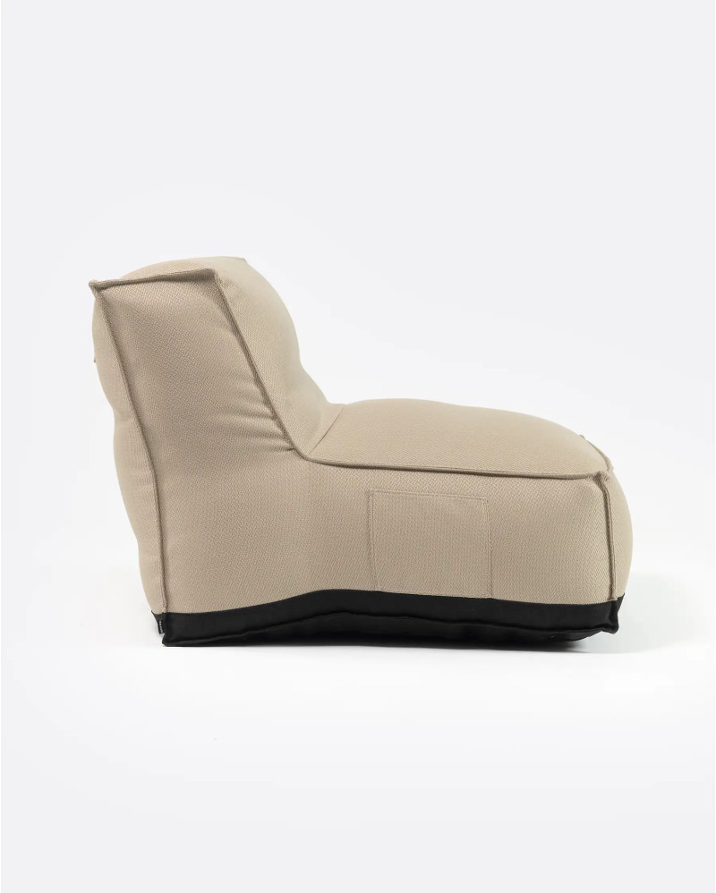 CACCINI 1-seater outdoor sofa 80 x 95 x 80 cm in natural colour