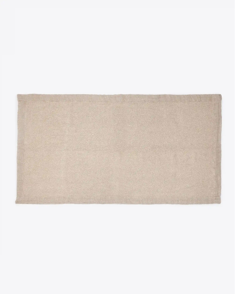 CHAKAN rug in linen and cotton 150 x 70 cm