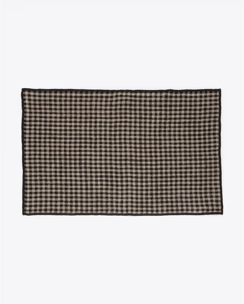 MOGA placemat in linen 50 x 35 cm. Set of 2 units