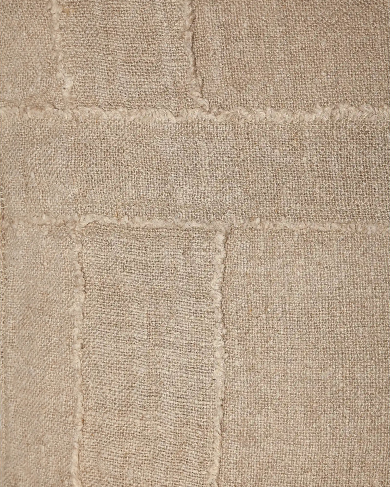 WARORA cushion cover in linen 50 x 50 cm in natural colour