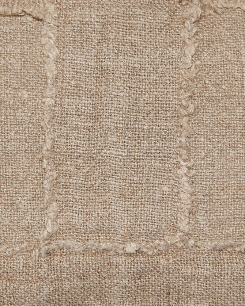 WARORA cushion cover in linen 80 x 35 cm in natural colour