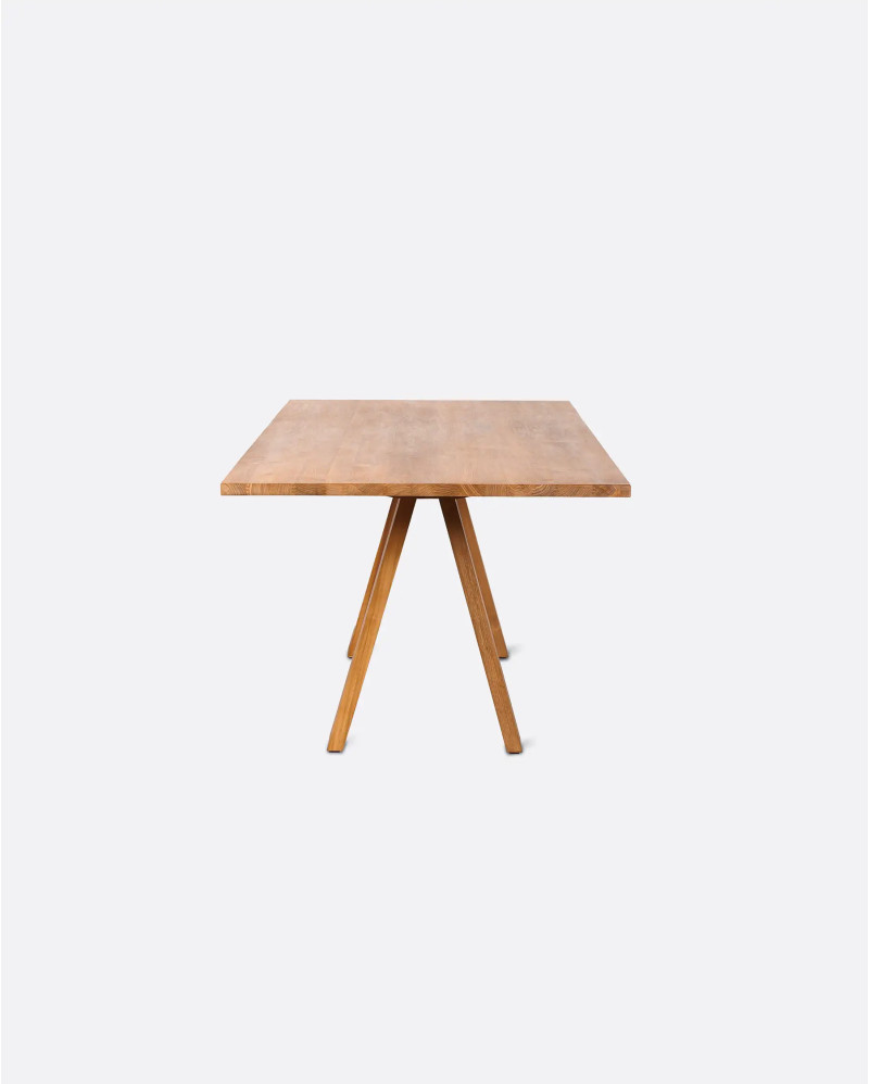 BATU dining table in recycled teak wood 210 x 95 x 76 cm