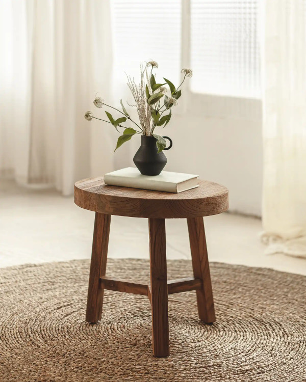 Tabouret KYRO en bois de...