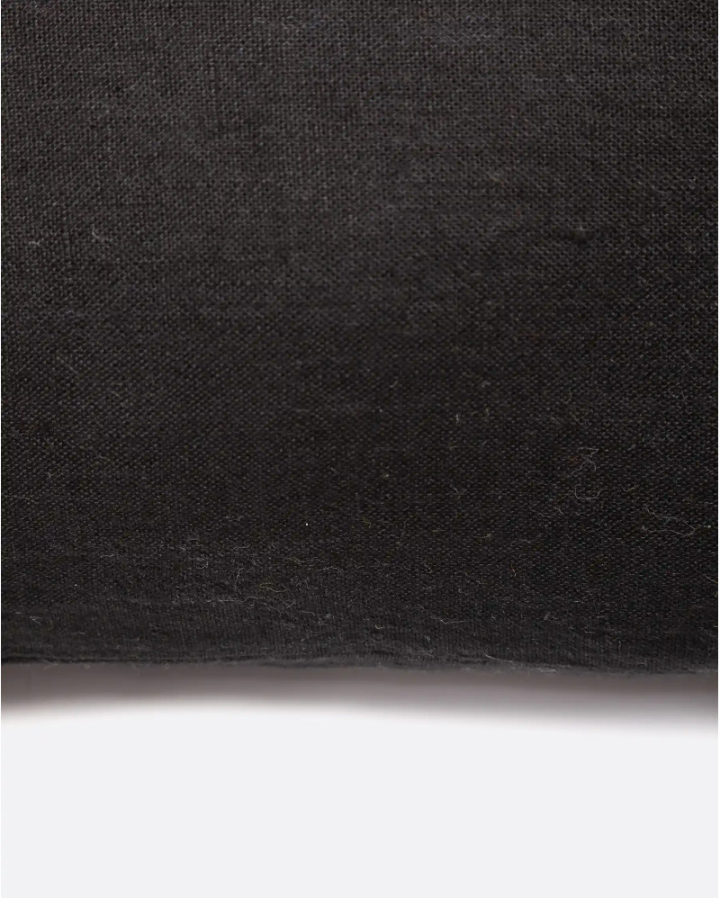 UPRAL cushion cover in linen 50 x 50 cm in black colour