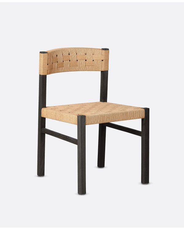 CORA chair in teak wood and...