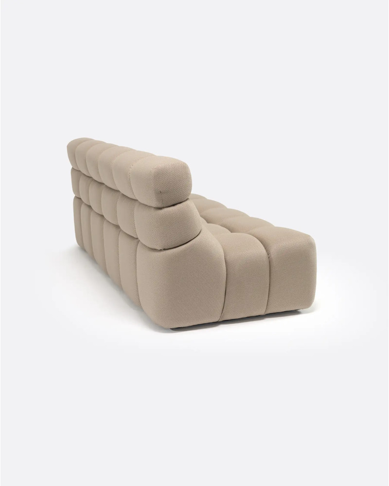 CHOPIN 2/3-seater modular outdoor sofa in recycled olefin 190 x 93 x 78 cm in natural colour