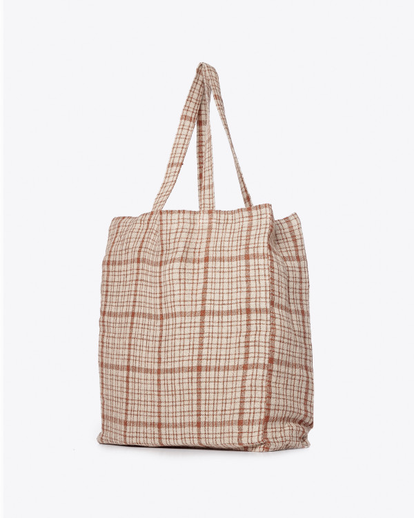 GADELA tote bag in linen 40...