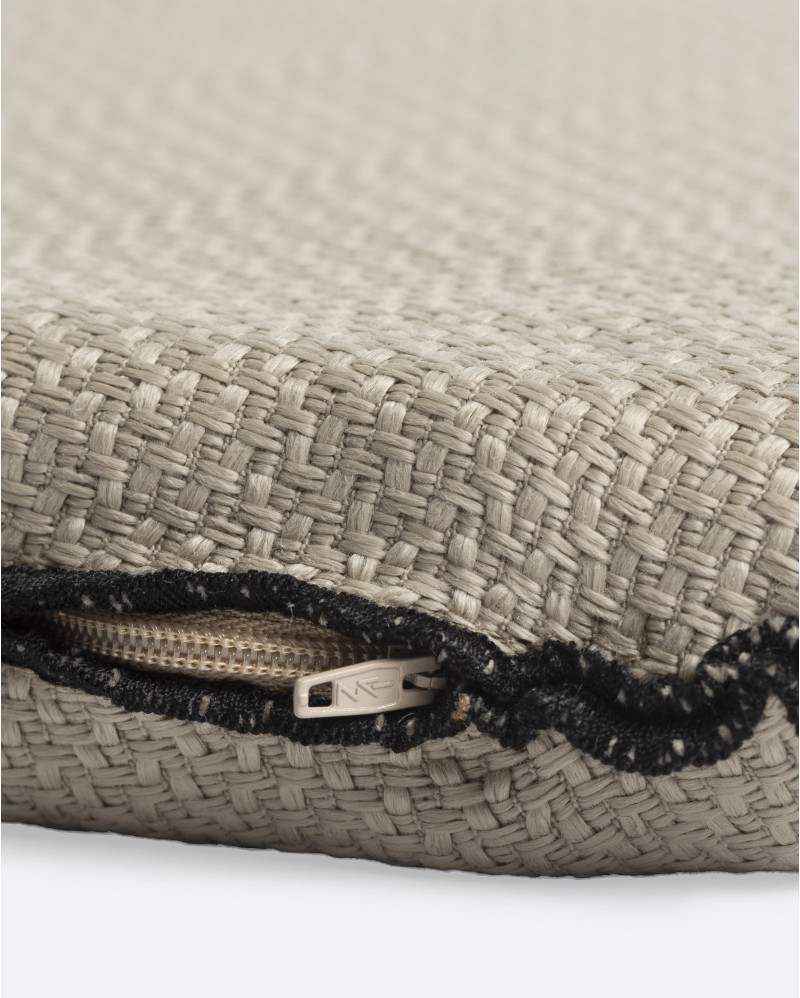 Outdoor cushion GENESIS 40 x 48 x 5 cm in natural colour