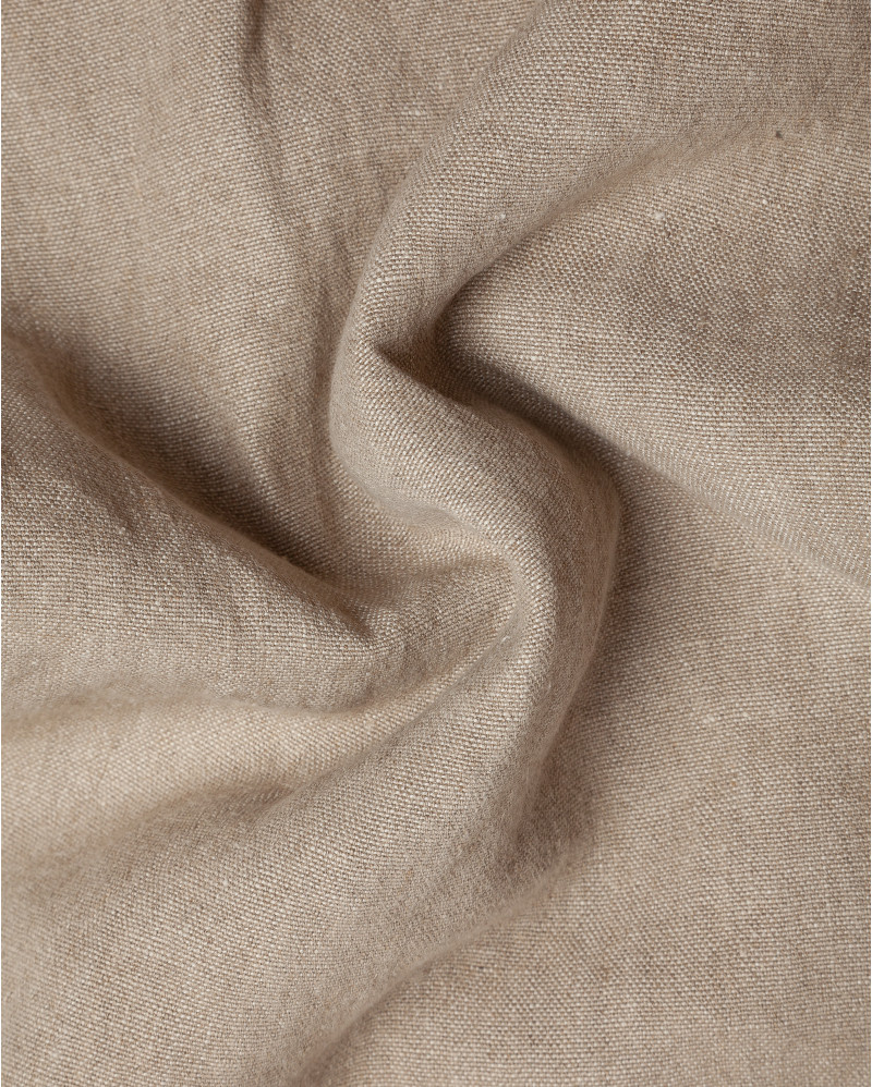 STROZZI 3/4-seater sofa cover in linen 260 x 95 x 65 cm in natural colour