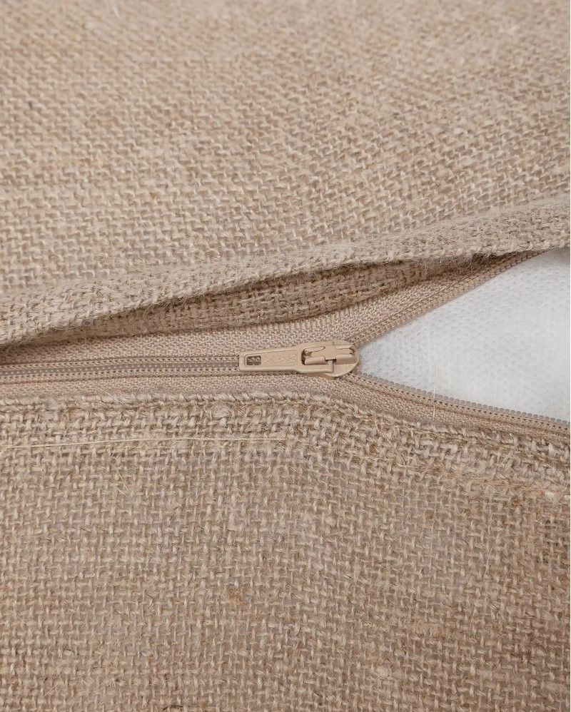 WATRAP cushion cover in linen 60 x 60 cm in natural colour