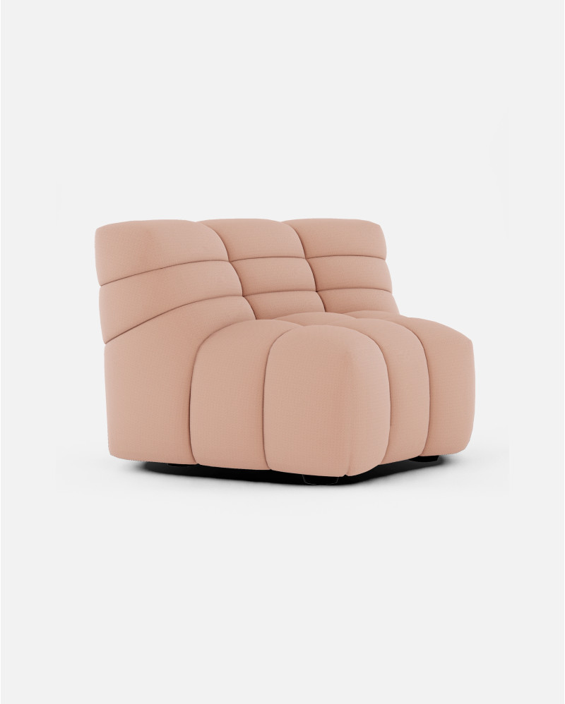 CHOPIN modular round corner sofa 130 x 97 x 80 cm in caldera colour