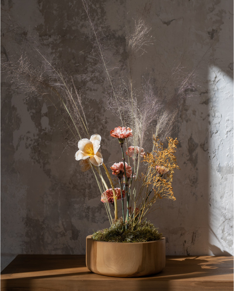 TAMARIS bowl in teak root Ø 26 cm x 10 cm high