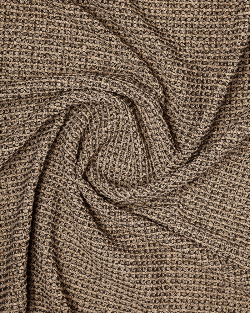 CHENNAI recycled cotton towel 200 x 100 cm in biscuit colour