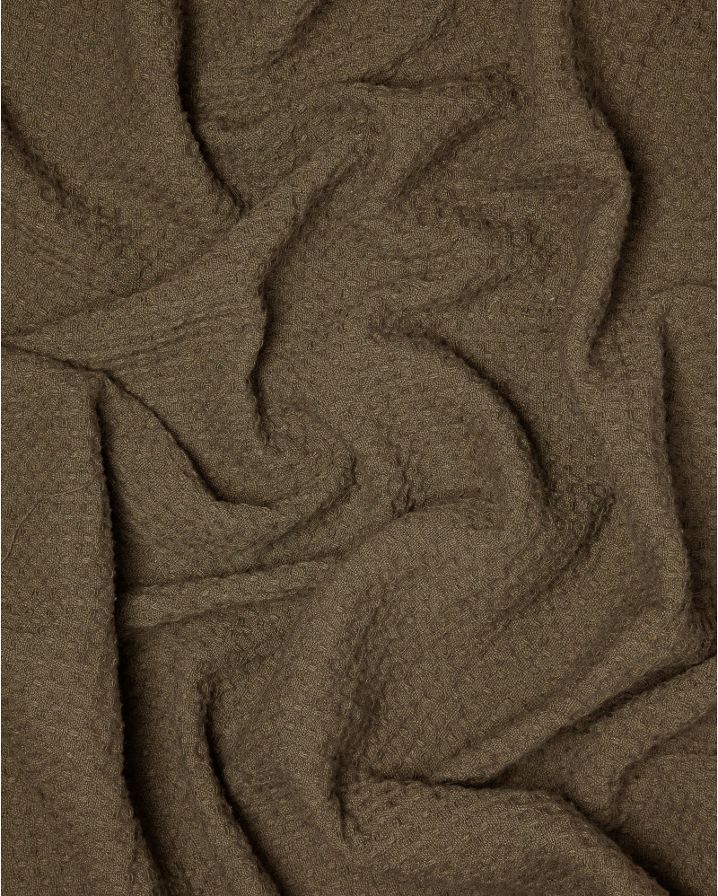 CHENNAI recycled cotton towel 200 x 100 cm in olive colour