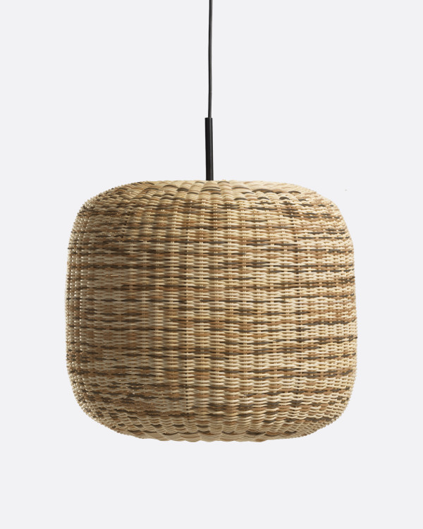 YOBI ceiling lamp in rattan...