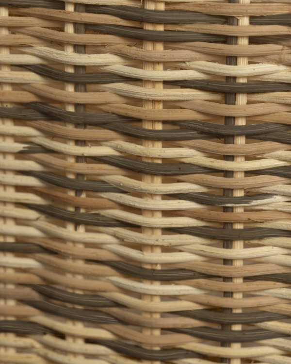 YOBI ceiling lamp in rattan...
