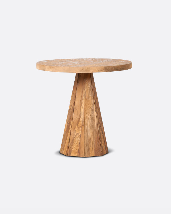 JATI side table in recycled...