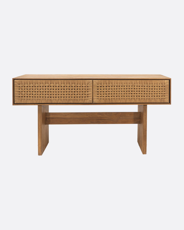 Consola CORA de madera de...
