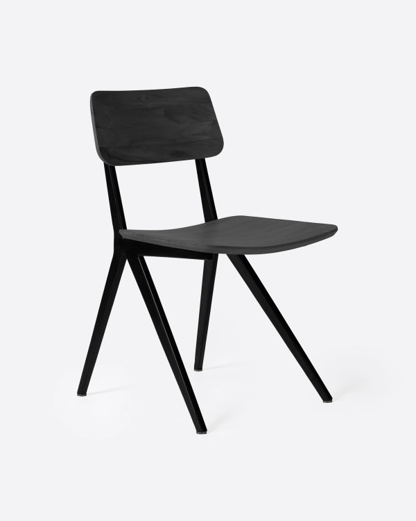 Chaise LIKU en bois de teck...