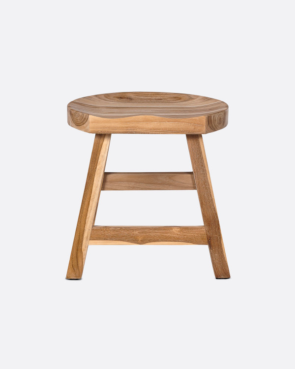 Taburete KING de madera de...
