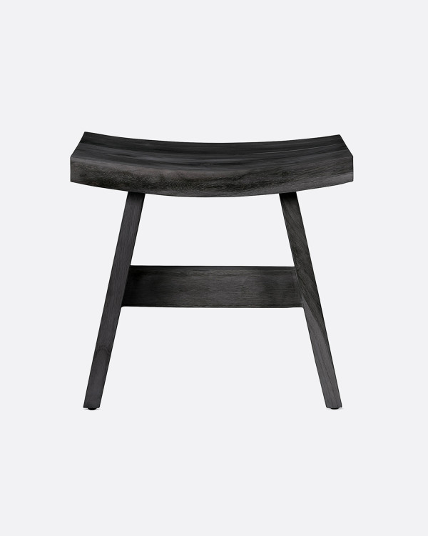 U stool in teak wood 47 x...