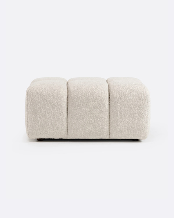 CHOPIN pouffe in recycled...