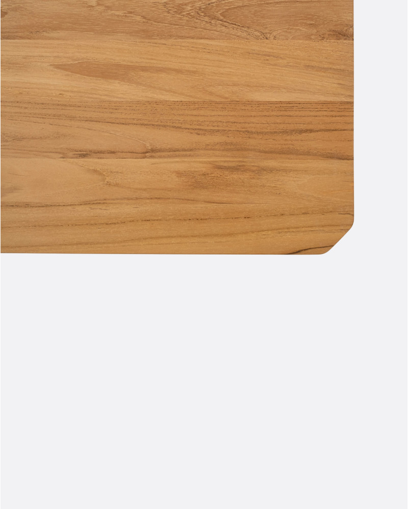 Mesa de comedor extensible DAOEN de madera de teca 200/300 x 90 x 75 cm