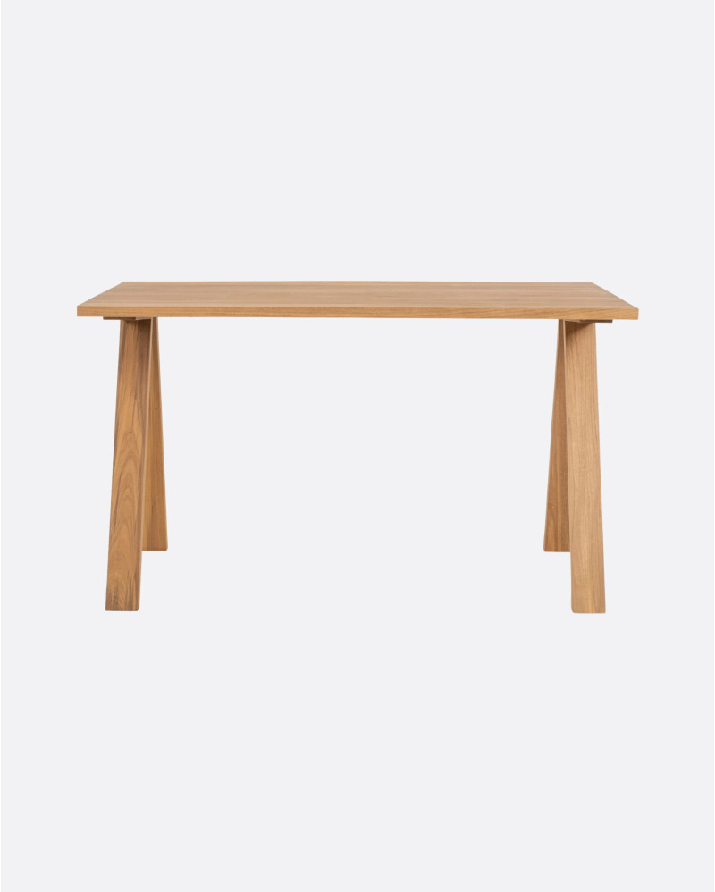 BATU desk in teak wood 130 x 65 x 75 cm
