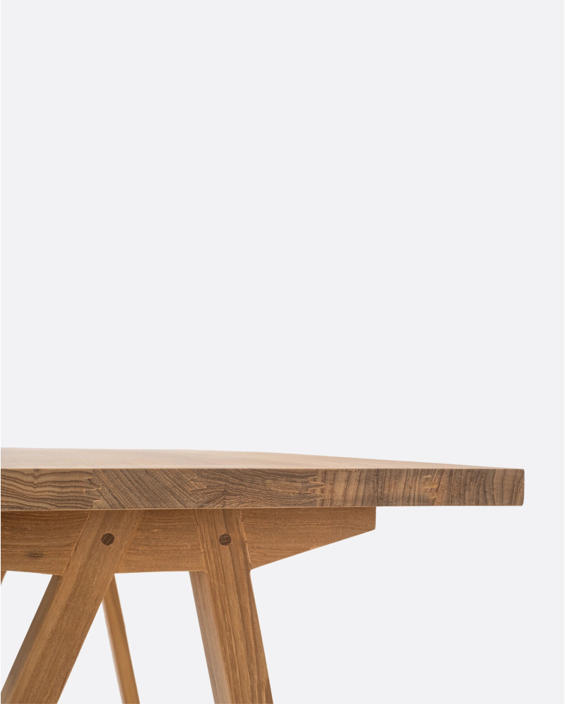 BATU desk in teak wood 130 x 65 x 75 cm