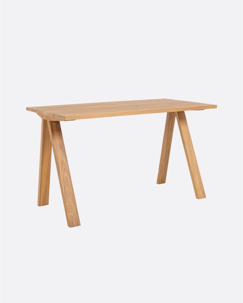 BATU desk in teak wood 130 x 65 x 75 cm