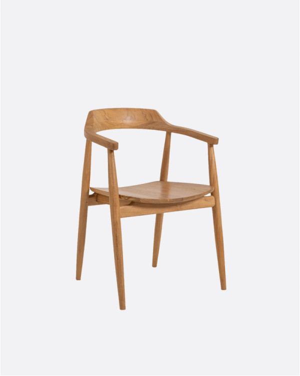 Silla WALUA de madera de...