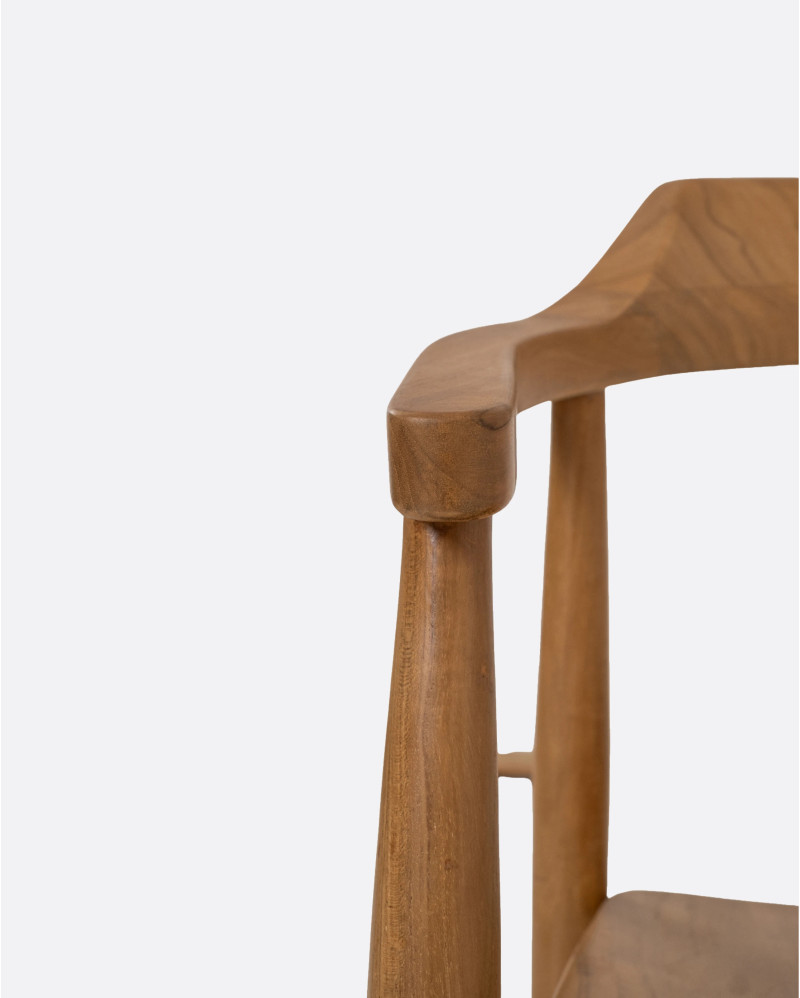 Chaise WALUA en bois de teck 53 x 48 x 78 cm
