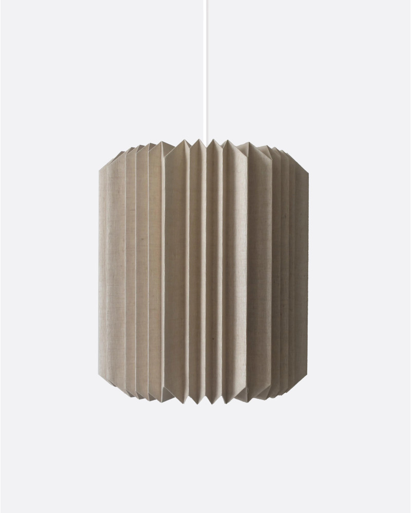 Suspension PANIYA en tissu  38 x 38 x 41 cm couleur nauturelle