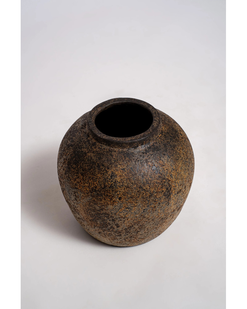 Vase décoratif MONANA en argile 25 x 25 x 25 cm