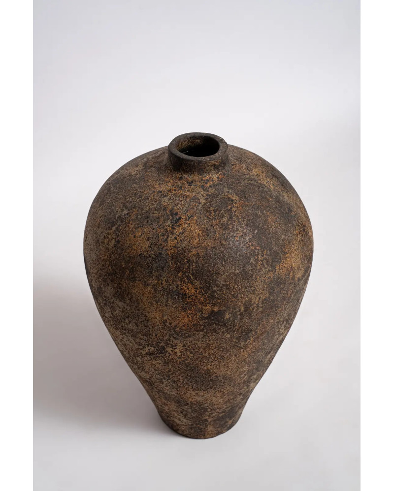 Vase décoratif MONANA en argile 45 x 45 x 77 cm