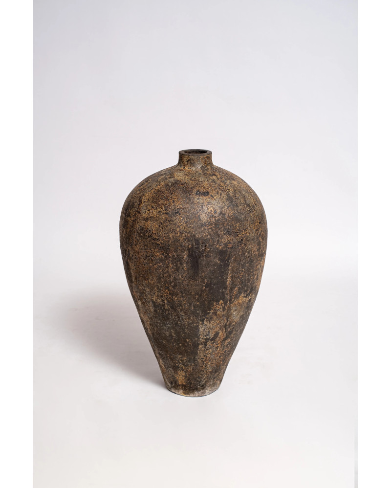 Vase décoratif MONANA en argile 37 x 37 x 58 cm