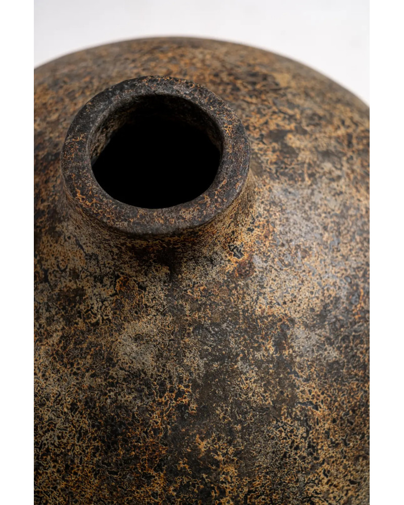 Vase décoratif MONANA en argile 37 x 37 x 58 cm