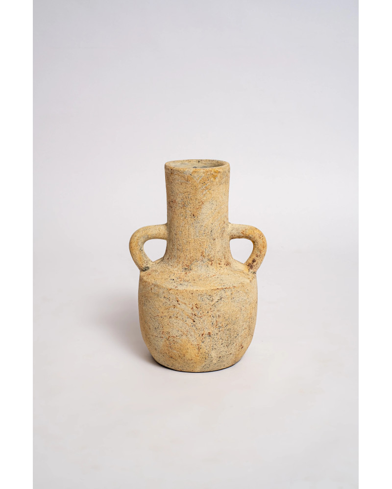 Vase décoratif KEPI en argile 25 x 25 x 38 cm