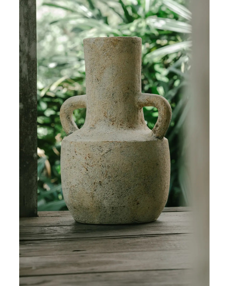 Vase décoratif KEPI en argile 25 x 25 x 38 cm
