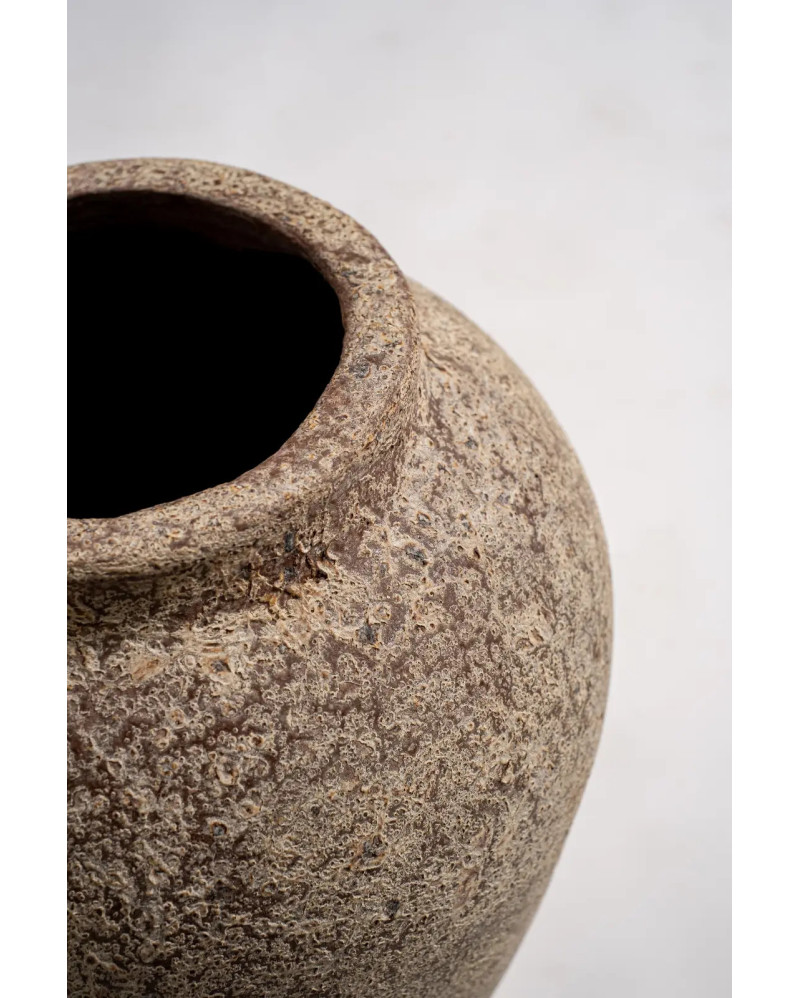 DAH decorative clay vase 26 x 26 x 32 cm