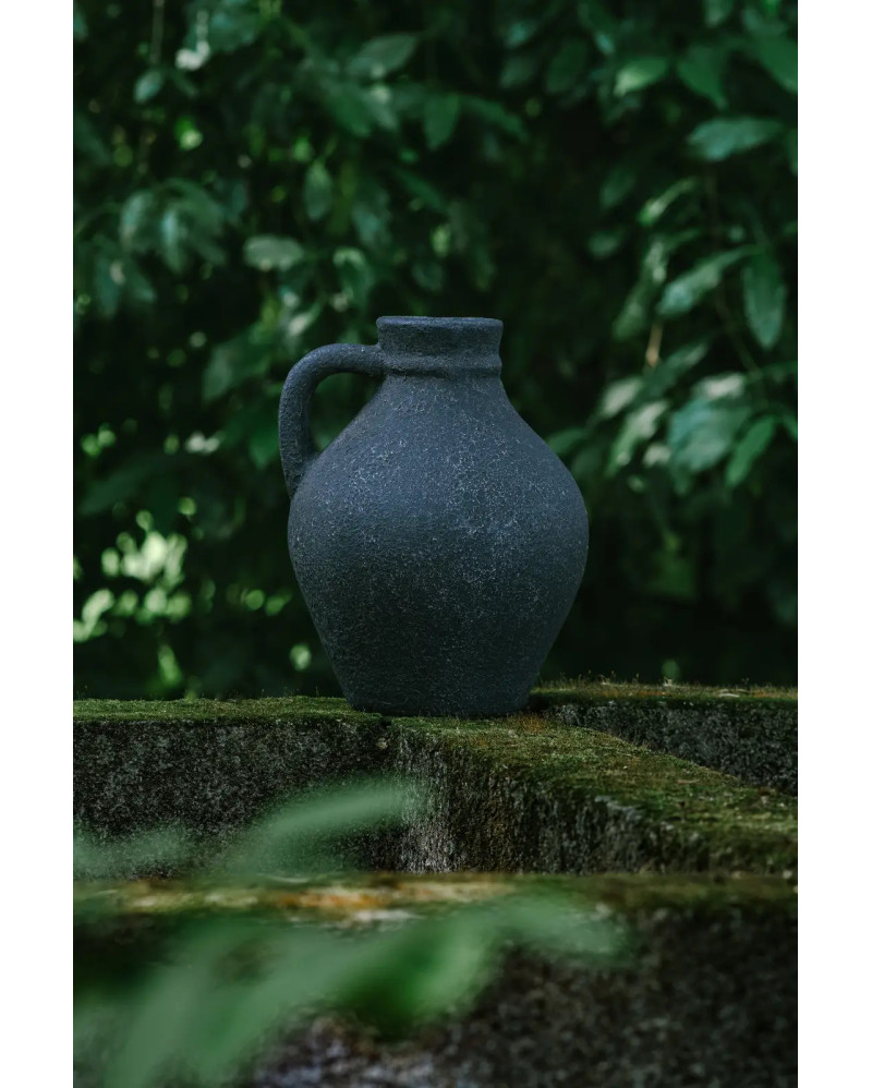 Vase décoratif KABA en argile 21 x 22 x 28 cm