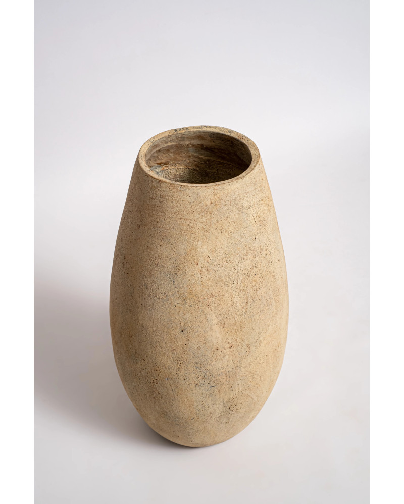Vase décoratif WIN en argile 34 x 34 x 63 cm