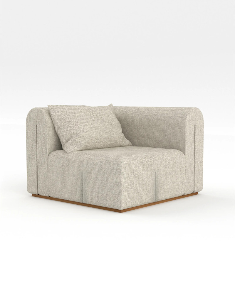 NORA corner sofa 100 x 100 x 71 cm