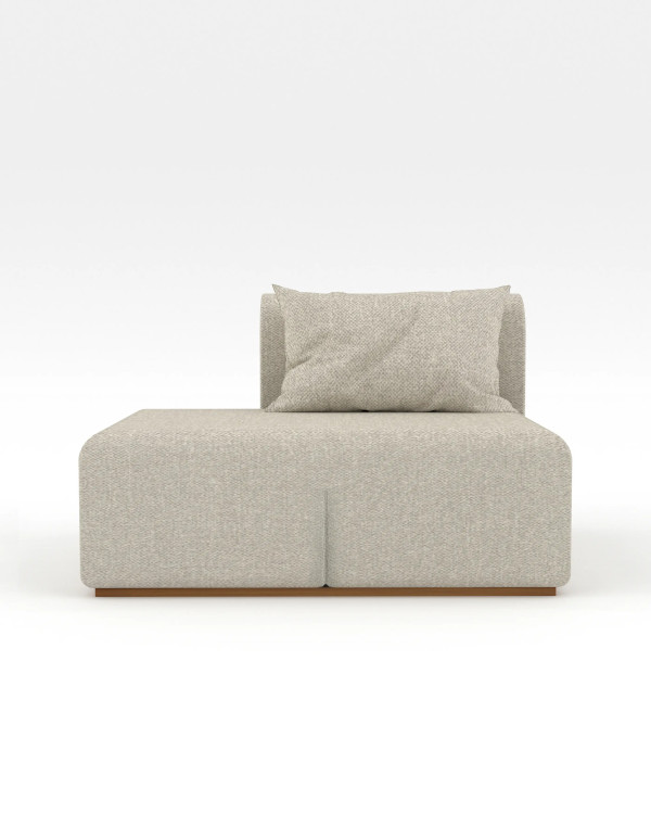 Chaise longue droite NORA...