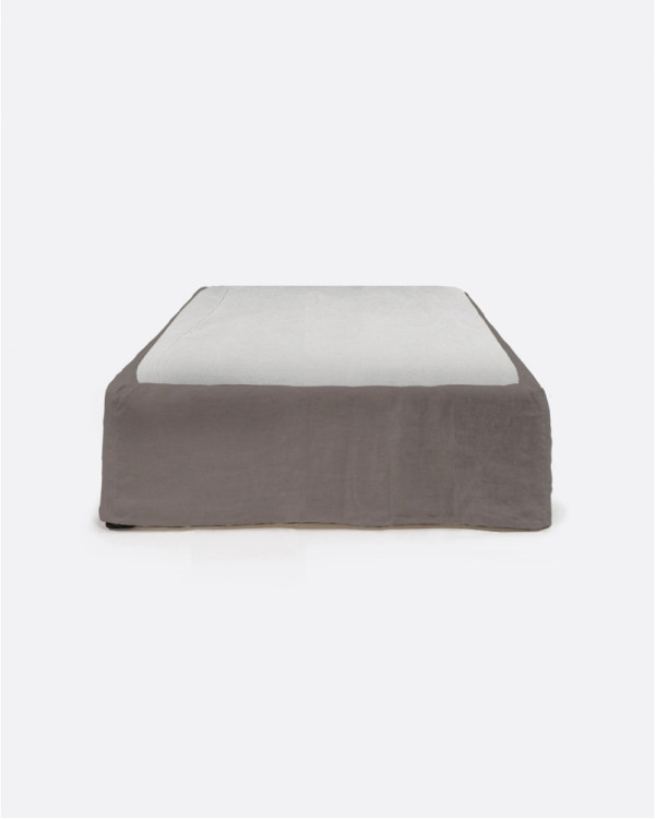 BEETHOVEN linen bed frame...