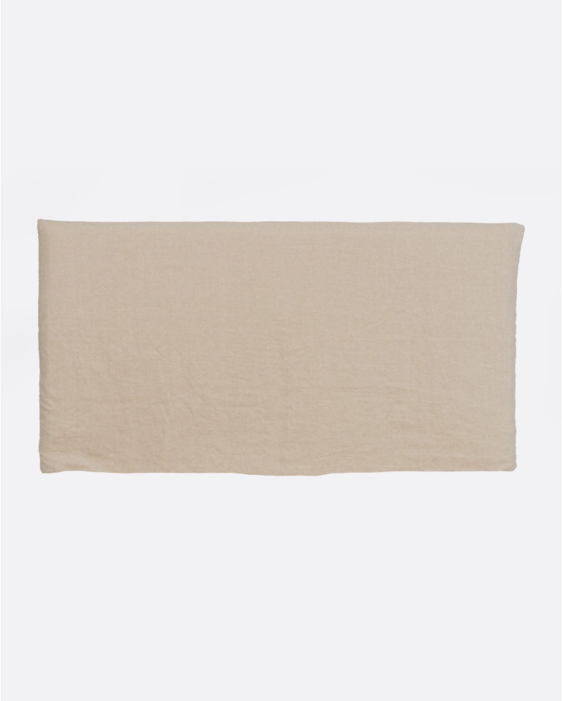 BEETHOVEN linen headboard 200 x 8 x 110 cm for 180 cm bed in cross color