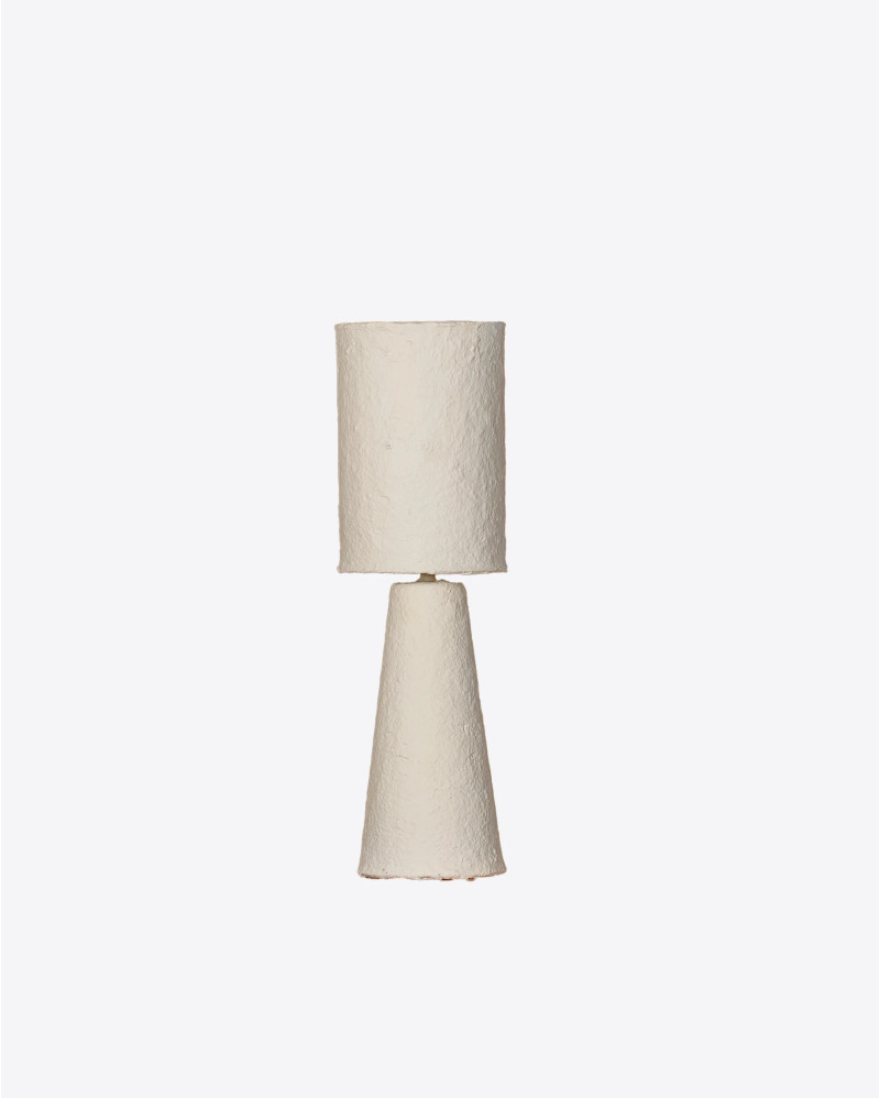 PIPRAHA paper mache table lamp 17 x 17 x 57 cm
