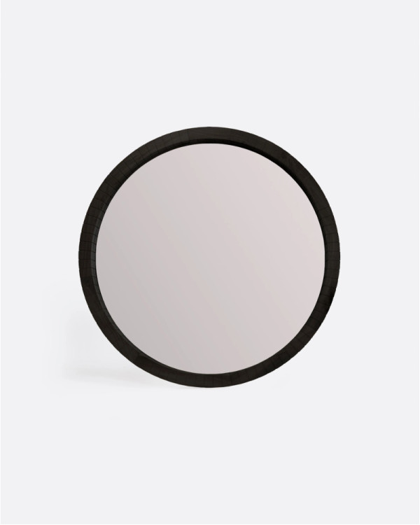 Miroir KOBE en bois de teck...