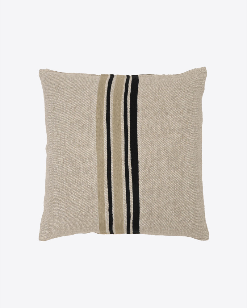 SONRAI linen and cotton cushion cover 50 x 50 cm