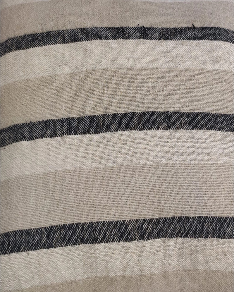 Housse de coussin LALOI en lin 60 x 40 cm